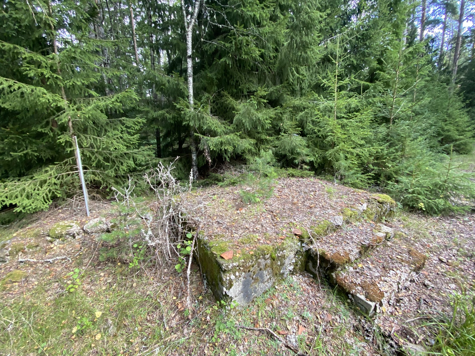 Kristineberg, grund efter bostad