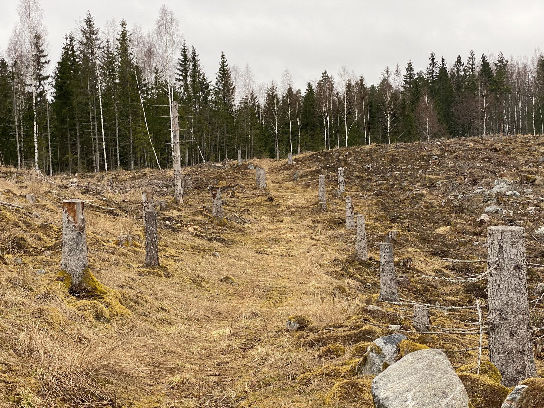 Forntida vägsträckning